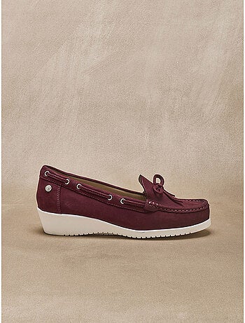 Mocassins esprit bateau femme