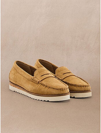 Mocassins femme à aérosemelle