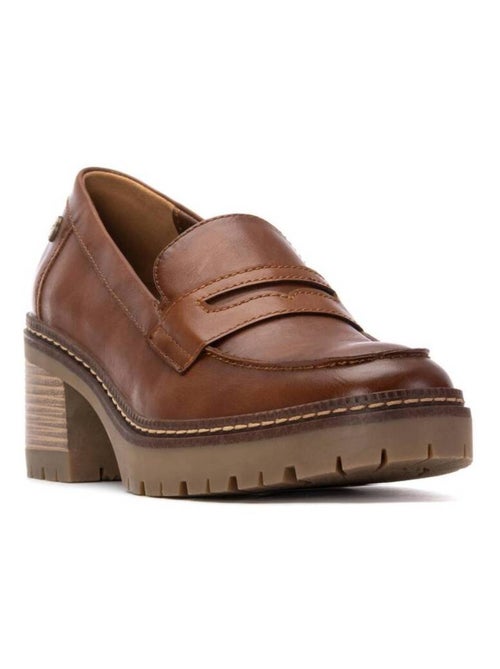 Mocassins femme à plateforme et talon - Kiabi