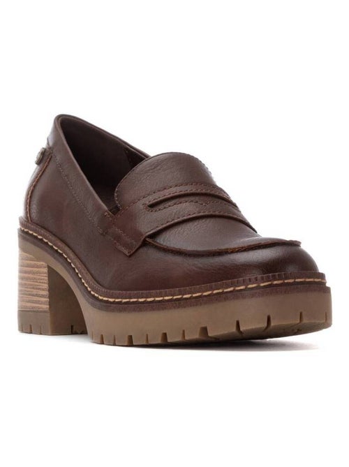 Mocassins femme à plateforme et talon - Kiabi Mocassins femme à plateforme et talon - Kiabi