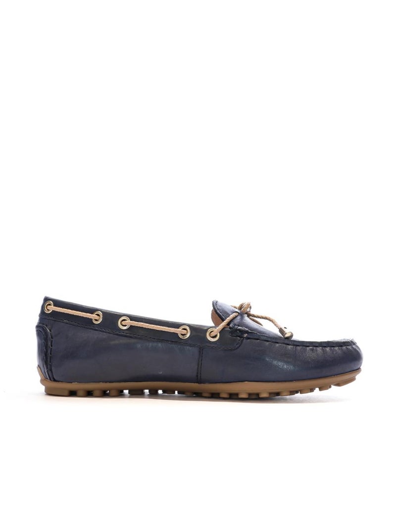Mocassins  Femme Geox  Leelyan Bleu marine - Kiabi