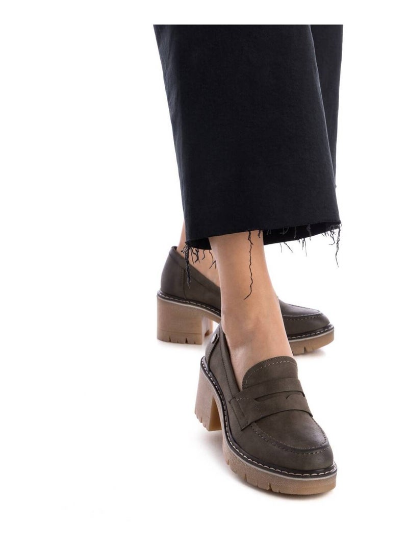 Mocassins femme Kaki - Kiabi
