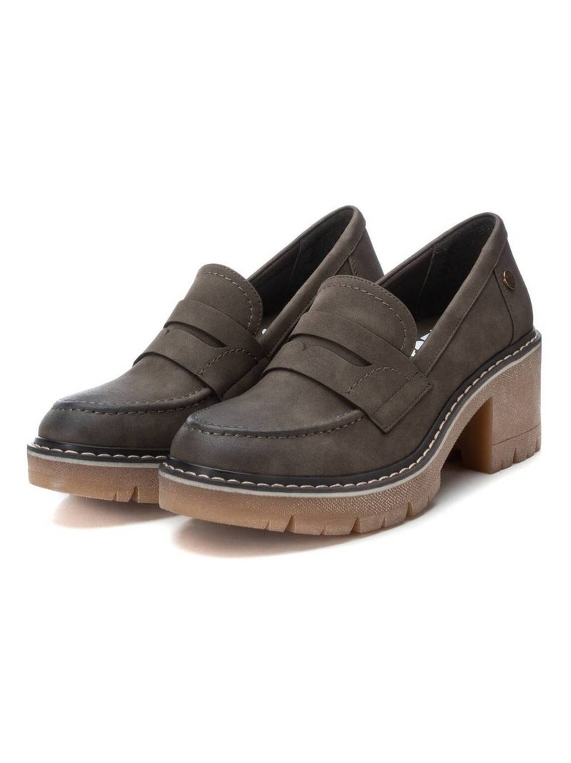 Mocassins femme Kaki - Kiabi