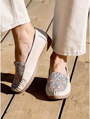 Mocassins femme largeur confort - PEDICONFORT
