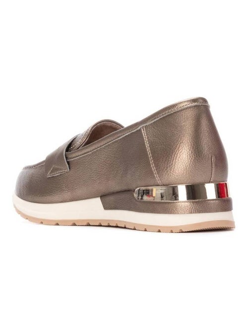Mocassins femme métallisées - Kiabi Mocassins femme métallisées - Kiabi