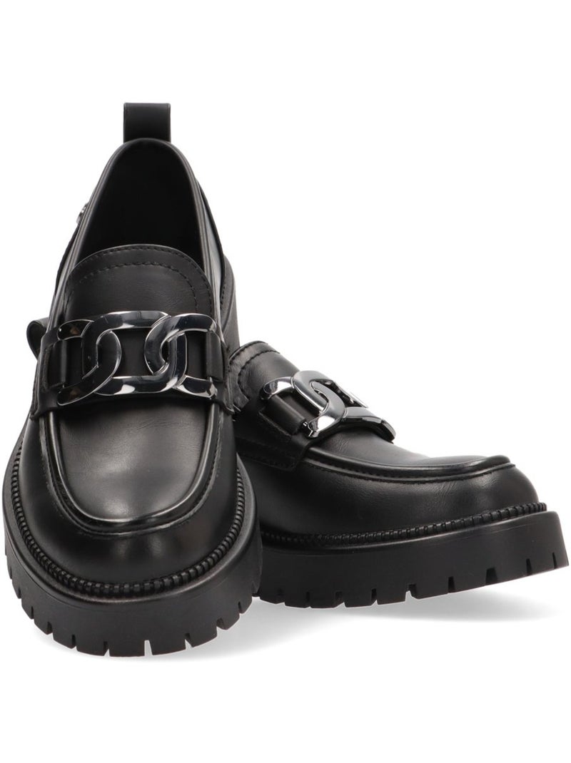 Mocassins femme Noir - Kiabi
