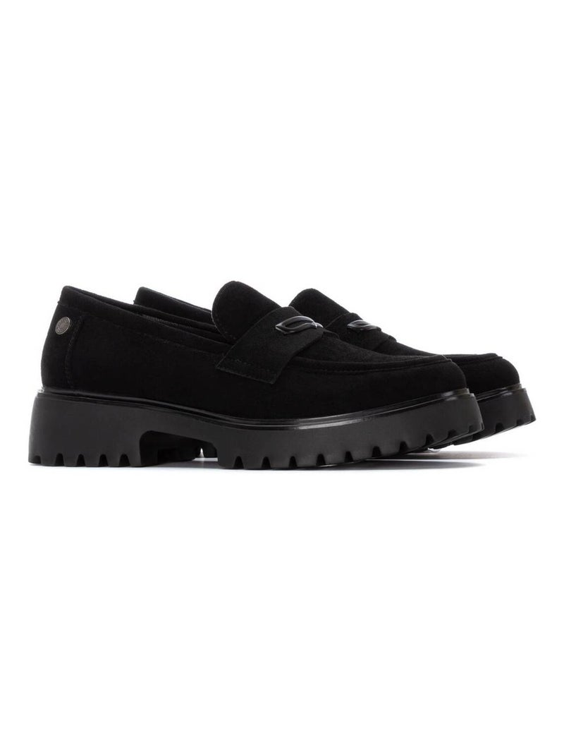 Mocassins femme Noir - Kiabi
