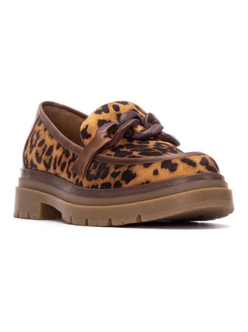Mocassins femme Noir Marron - Kiabi