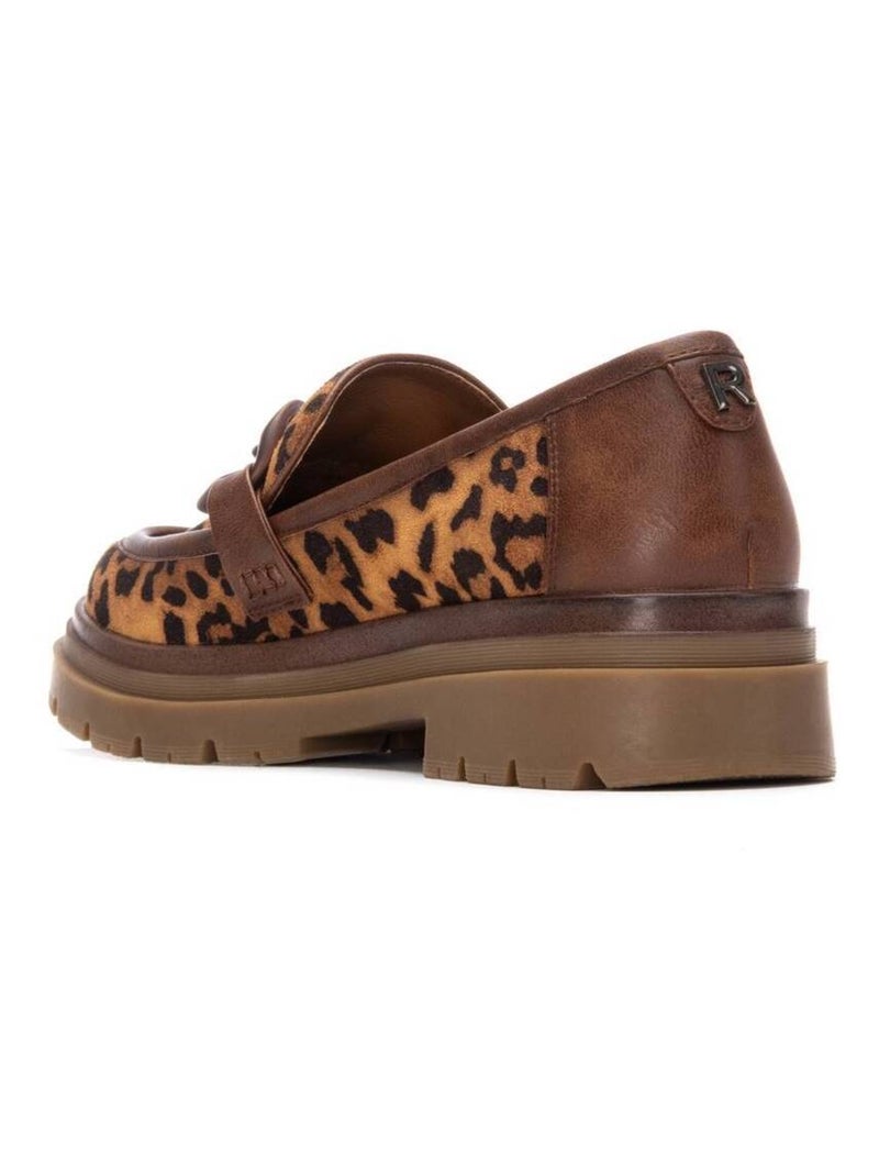 Mocassins femme Noir Marron - Kiabi