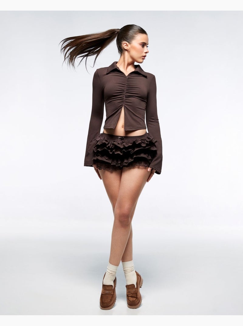 Mocassins femme Taupe - Kiabi