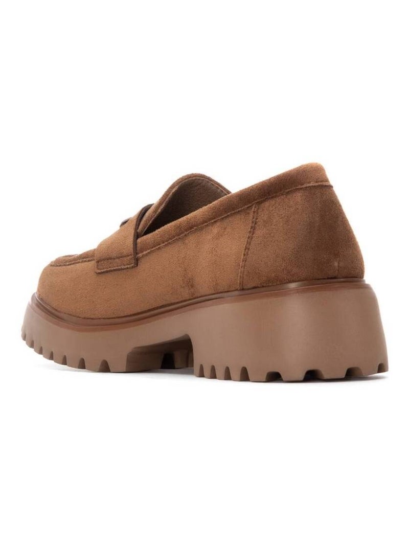 Mocassins femme Taupe - Kiabi
