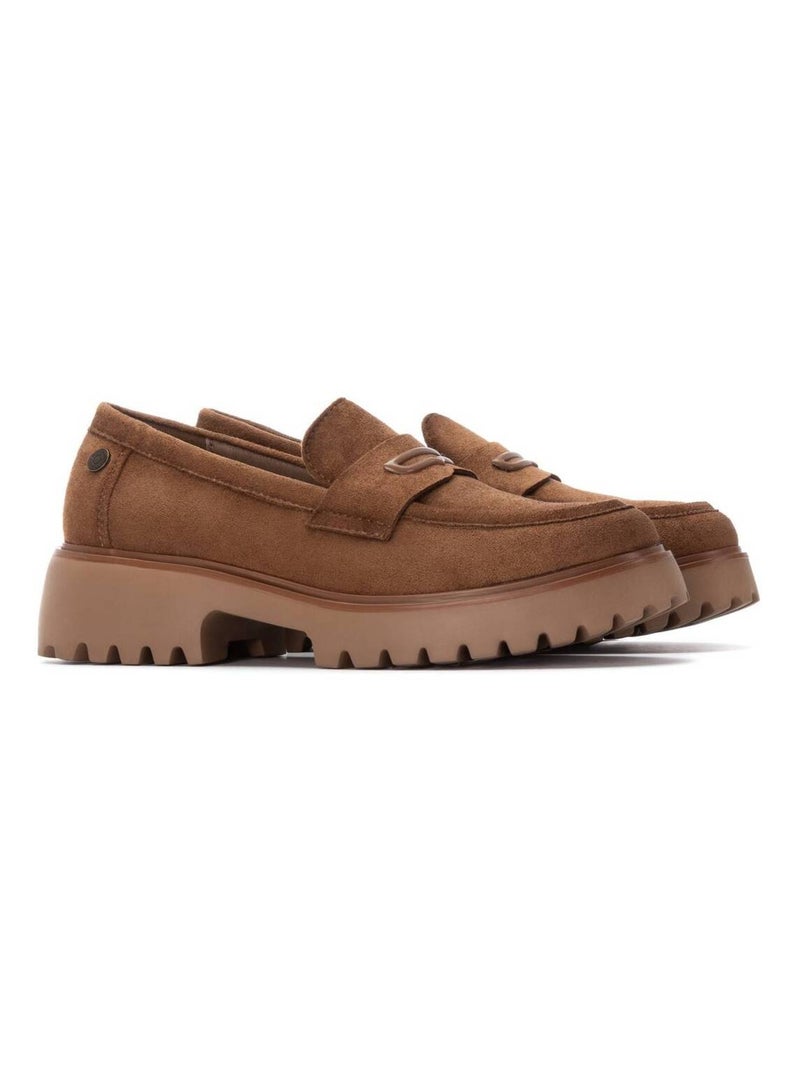 Mocassins femme Taupe - Kiabi