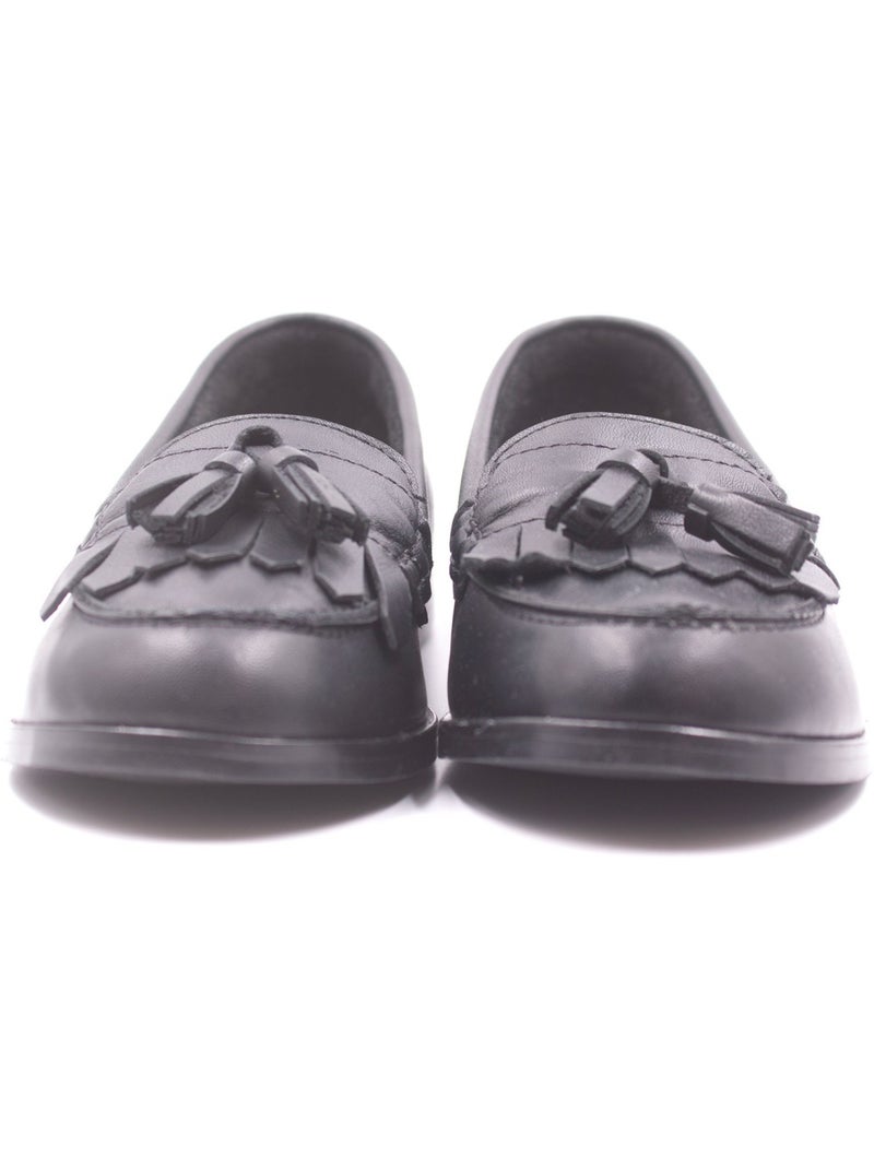 Mocassins Fille à Pompoms - Boni Fairford Noir - Kiabi
