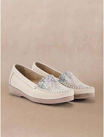 Mocassins grande largeur femme - PEDICONFORT