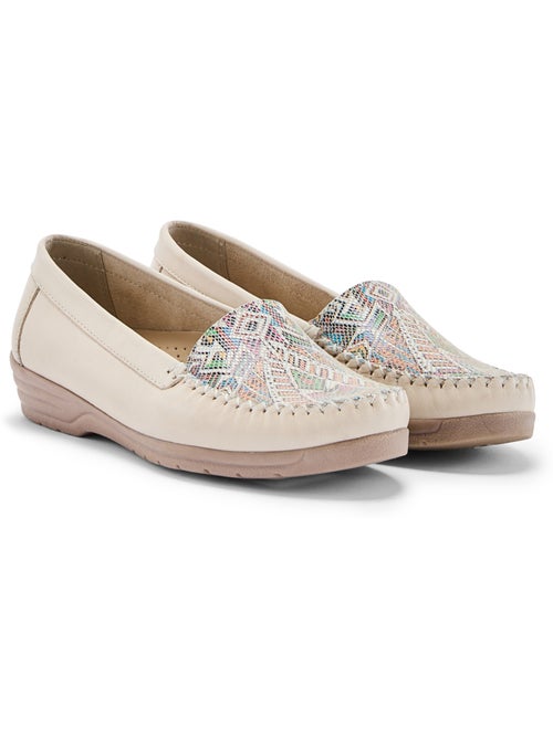 Mocassins grande largeur femme - PEDICONFORT - Kiabi