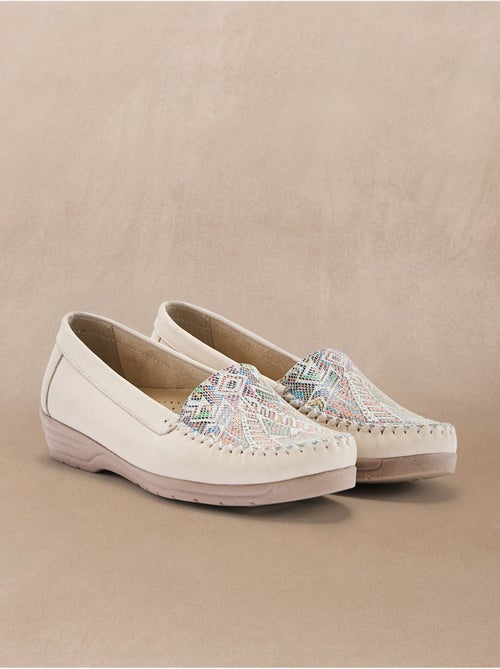 Mocassins grande largeur femme - PEDICONFORT - Kiabi