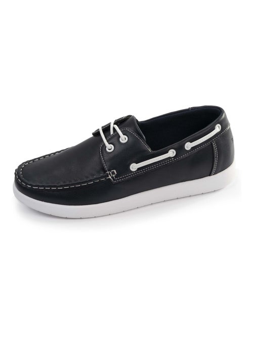 Mocassins homme bateau marine Isotoner - Kiabi