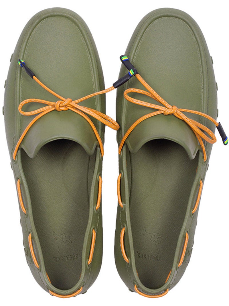 Mocassins Homme CATAMARA Kaki foncé - Kiabi