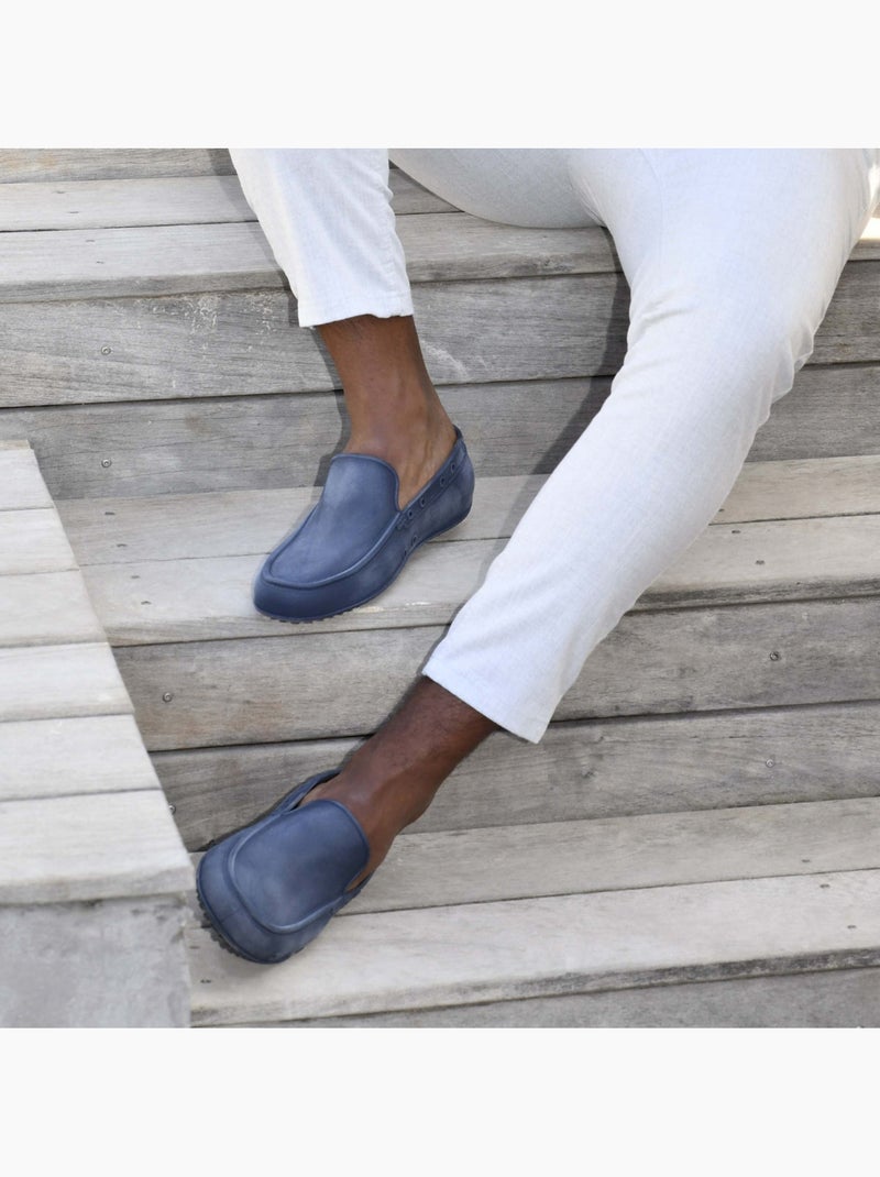 Mocassins Homme IATE Bleu marine - Kiabi