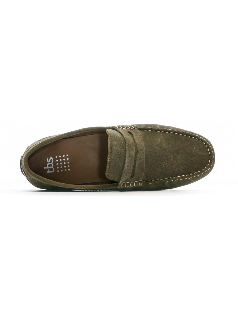 Mocassins Homme TBS Vert kaki clair - Kiabi
