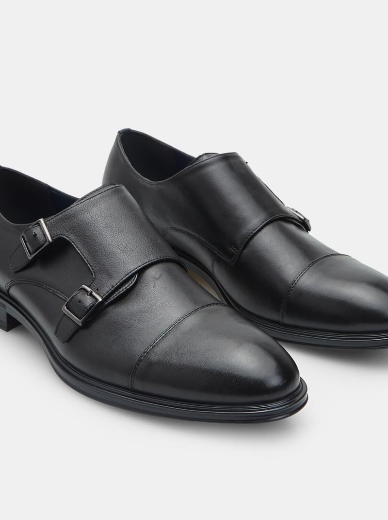Mocassins Hommes BATA 24H Élégants Noir - Kiabi