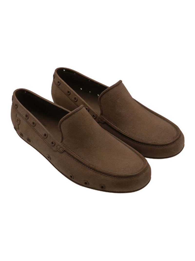 Mocassins Iate Cacatoès Marron - Kiabi