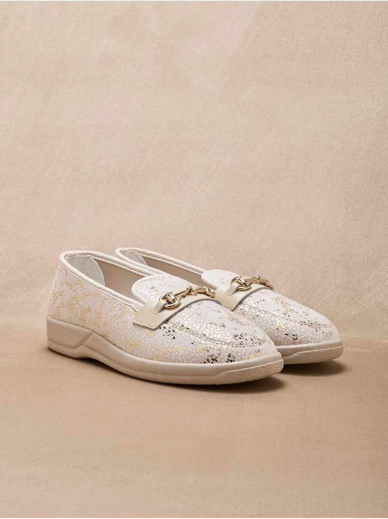 Mocassins intérieur éponge - PEDICONFORT Beige - Kiabi