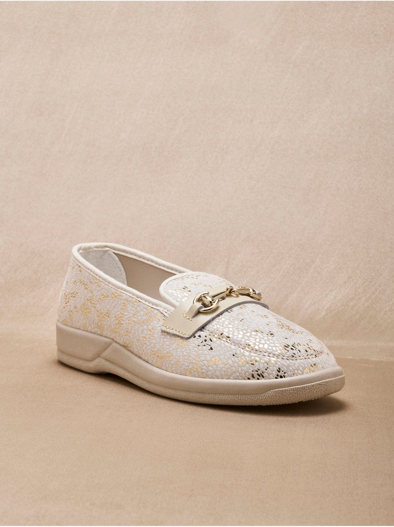 Mocassins intérieur éponge - PEDICONFORT Beige - Kiabi