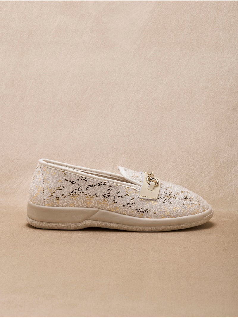 Mocassins intérieur éponge - PEDICONFORT Beige - Kiabi