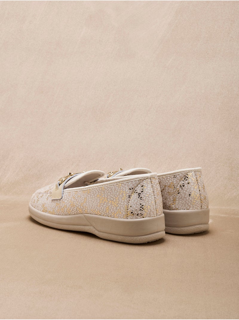 Mocassins intérieur éponge - PEDICONFORT Beige - Kiabi