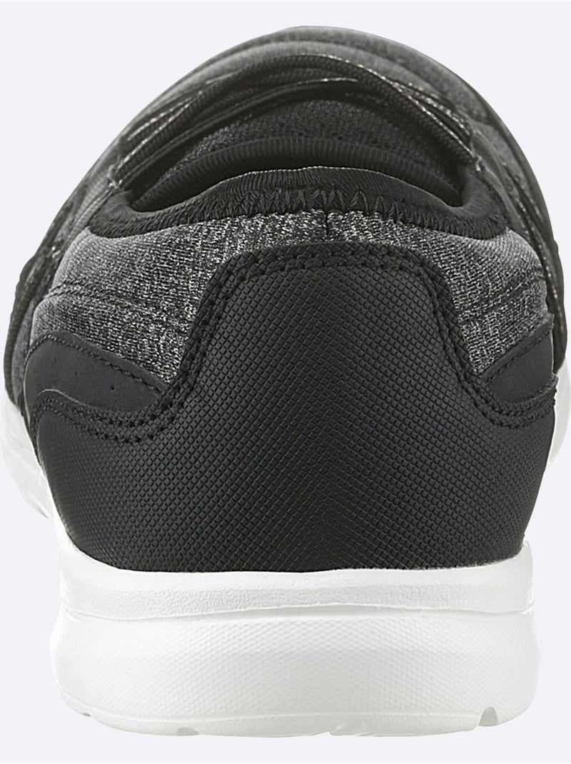 Mocassins Intérieur Textile - Taille Standard - Helline Noir - Kiabi