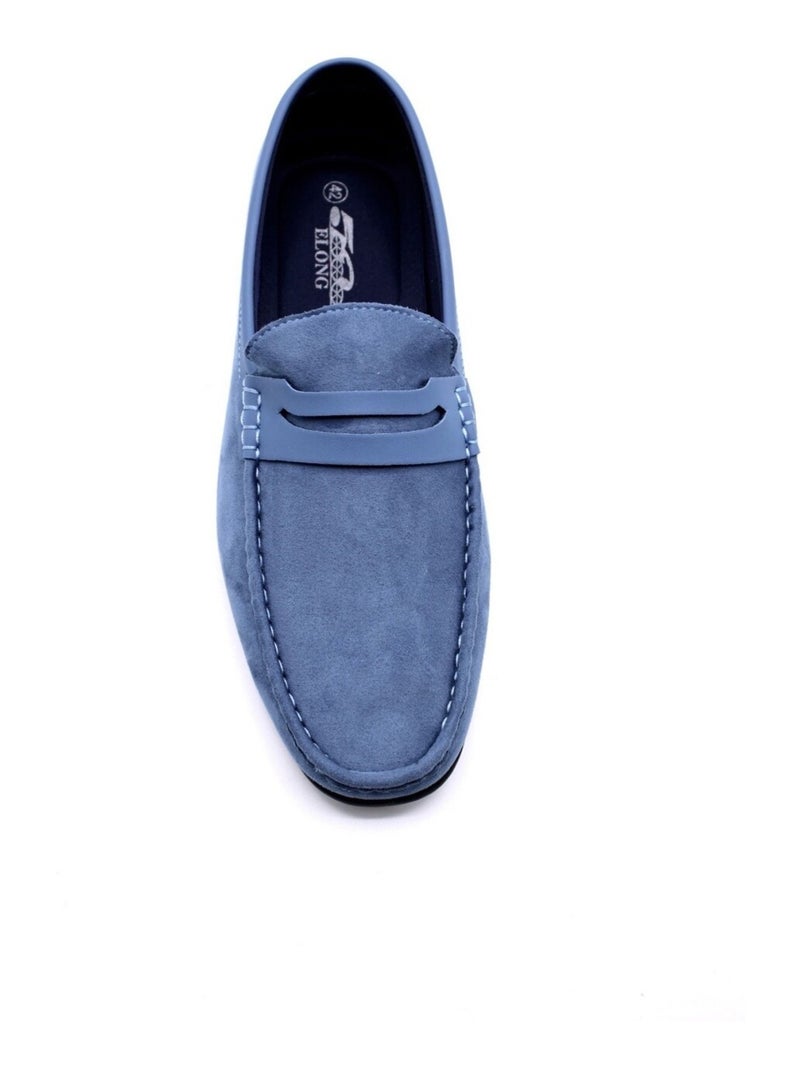 Mocassins Kebello Bleu ciel - Kiabi