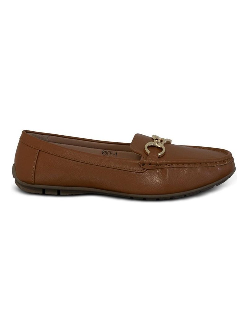 Mocassins Kebello Marron - Kiabi