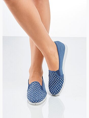 Mocassins largeur confort brodés - Afibel