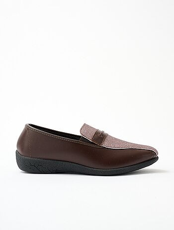 Mocassins largeur confort élastiques d'aisance - Afibel
