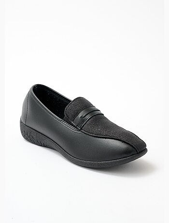 Mocassins largeur confort élastiques d'aisance - Afibel