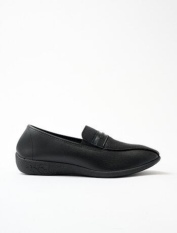 Mocassins largeur confort élastiques d'aisance - Afibel