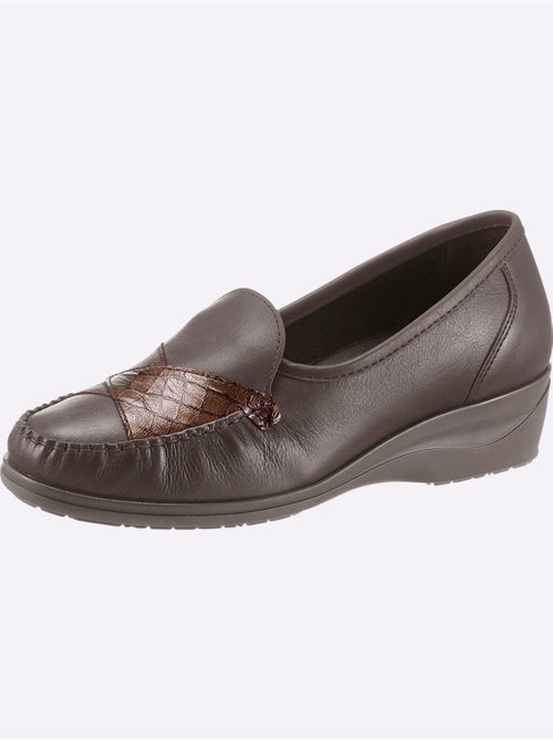 Mocassins Largeur Pied Fort - Taille Standard - Witt - Kiabi Mocassins Largeur Pied Fort - Taille Standard - Witt - Kiabi