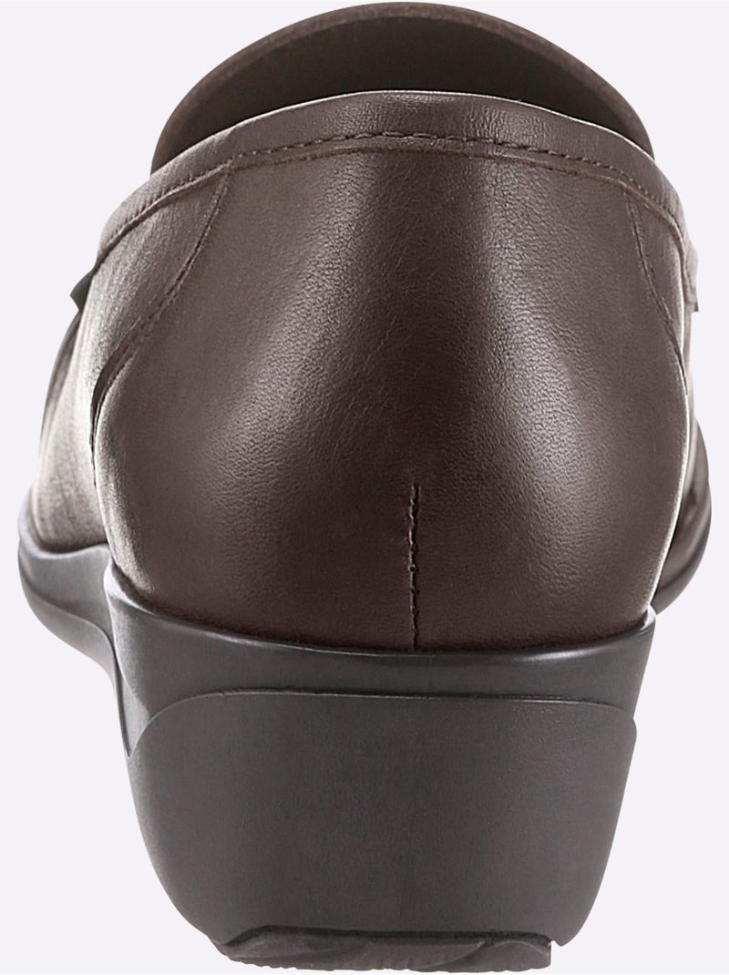 Mocassins Largeur Pied Fort - Taille Standard - Witt Marron - Kiabi