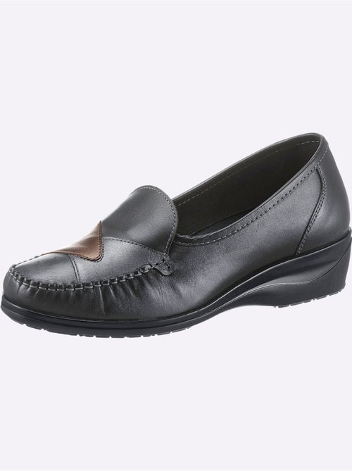 Mocassins Largeur Pied Fort - Taille Standard - Witt - Kiabi Mocassins Largeur Pied Fort - Taille Standard - Witt - Kiabi