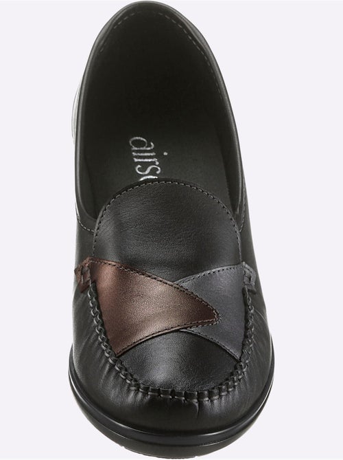 Mocassins Largeur Pied Fort - Taille Standard - Witt - Kiabi Mocassins Largeur Pied Fort - Taille Standard - Witt - Kiabi