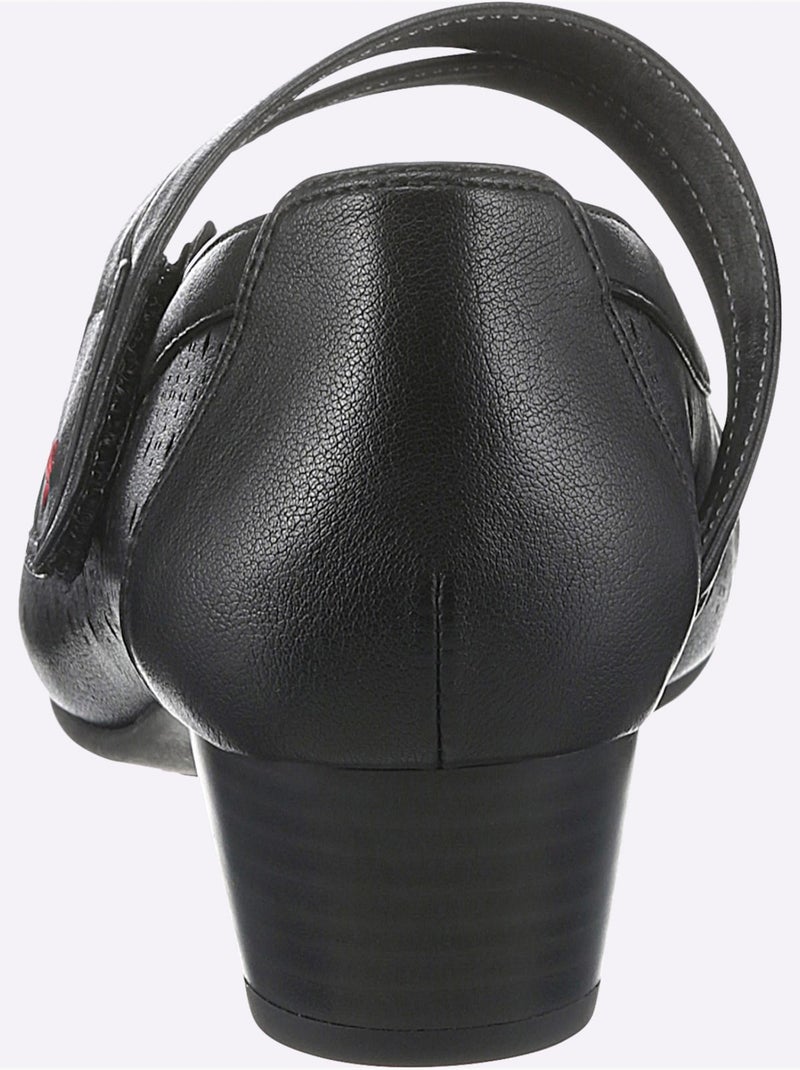 Mocassins Largeur Pied Fort - Taille Standard - Witt Noir - Kiabi