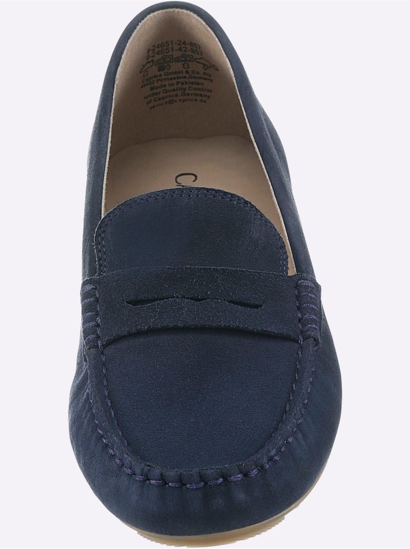 Mocassins Largeur Pied Normal - Taille Standard - Witt Bleu marine - Kiabi