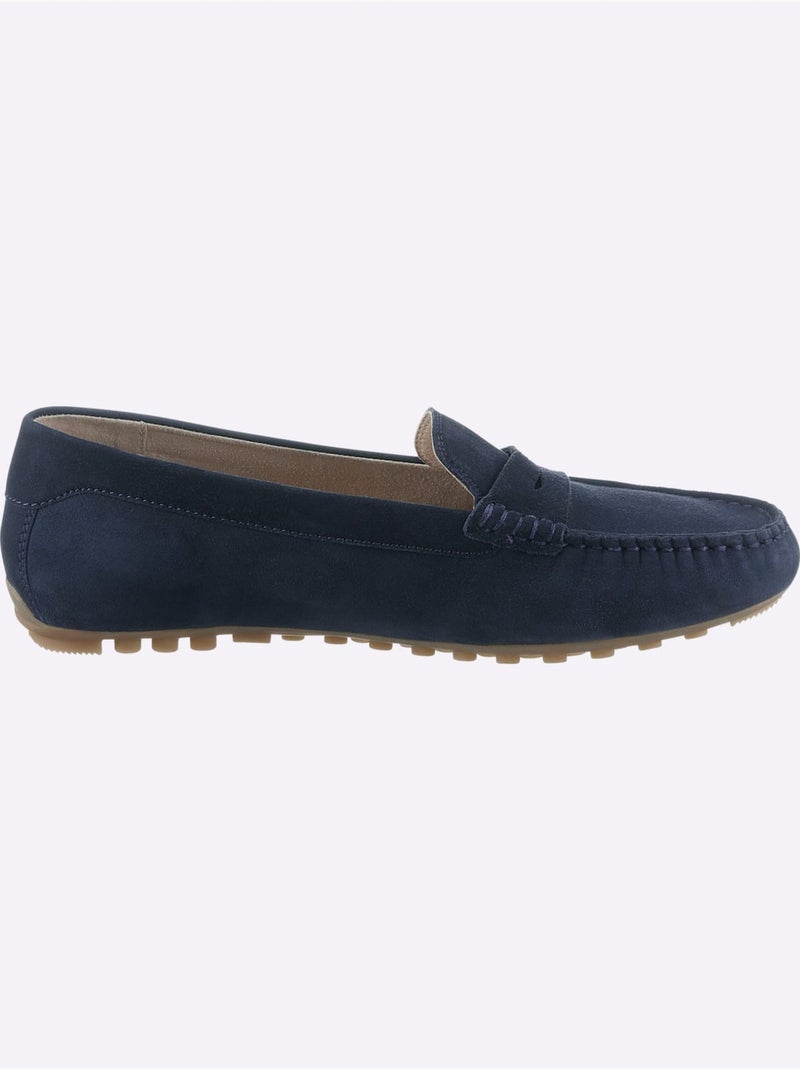 Mocassins Largeur Pied Normal - Taille Standard - Witt Bleu marine - Kiabi