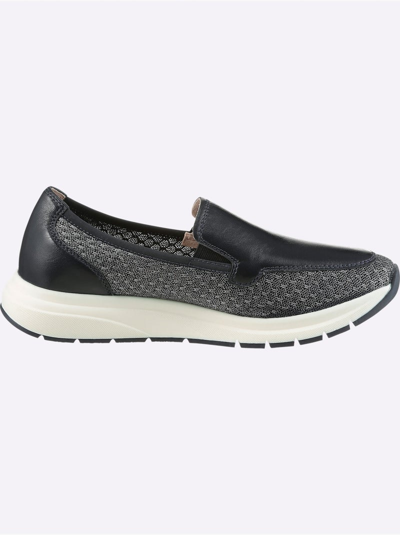 Mocassins Largeur Pied Normal - Taille Standard - Witt Bleu marine - Kiabi