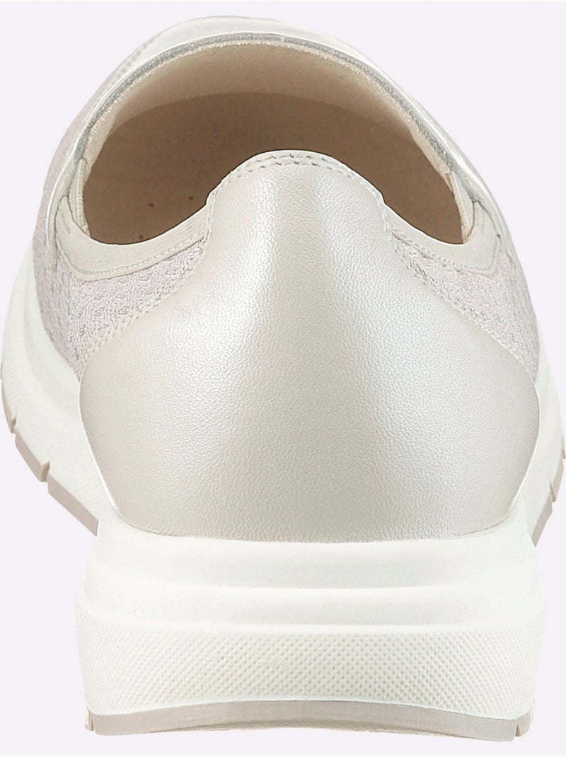 Mocassins Largeur Pied Normal - Taille Standard - Witt Gris clair - Kiabi