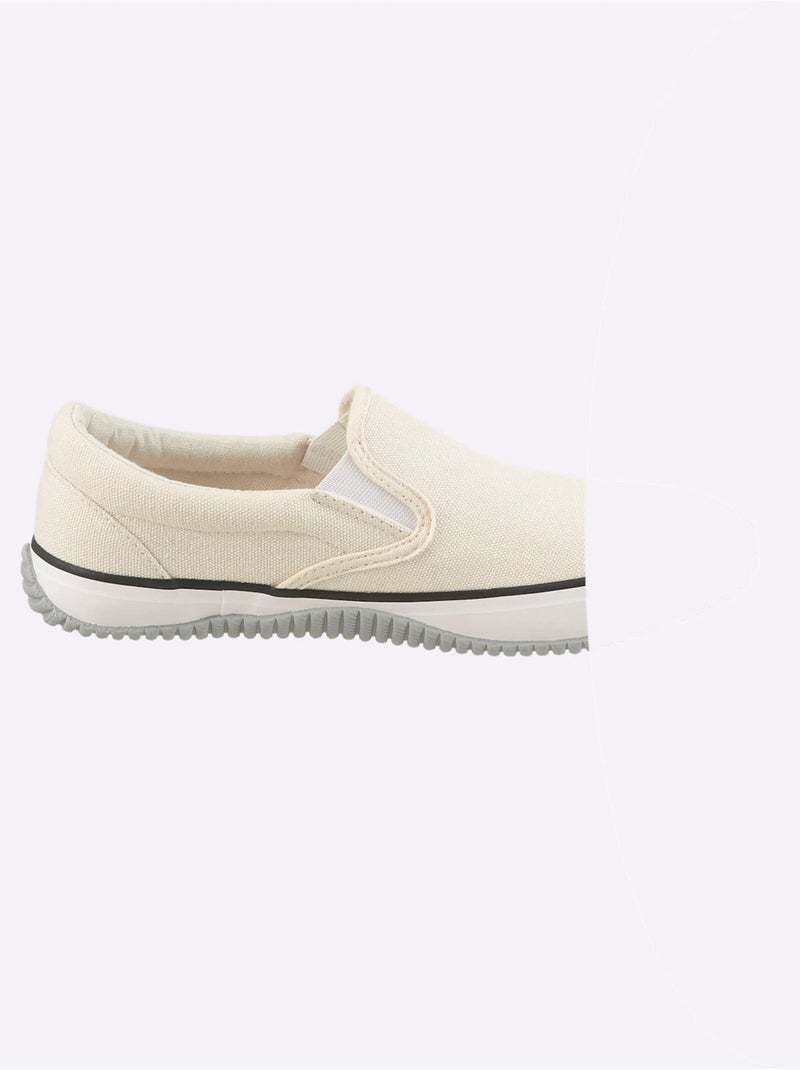 Mocassins Largeur Pied Normal - Taille Standard - Witt Jaune - Kiabi