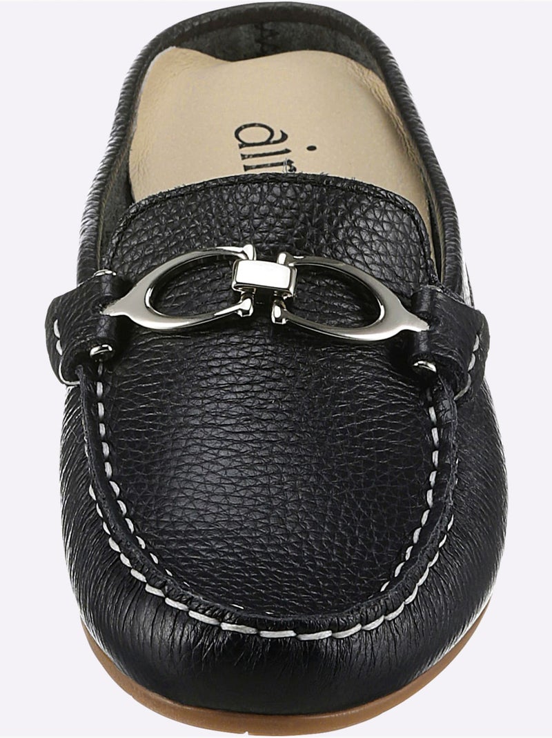 Mocassins Largeur Pied Normal - Taille Standard - Witt Noir - Kiabi