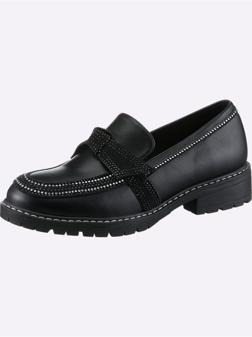 Mocassins Matière Synthétique - Taille Standard - Helline - Kiabi Mocassins Matière Synthétique - Taille Standard - Helline - Kiabi