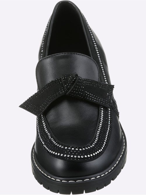 Mocassins Matière Synthétique - Taille Standard - Helline - Kiabi Mocassins Matière Synthétique - Taille Standard - Helline - Kiabi